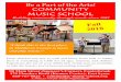Be a Part of the Arts! COMMUNITY MUSIC SCHOOL · 17-week Fall Semester (September-January) and 17-week Spring Semester (January–June). Registration obligates the student to complete