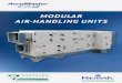 Modular air-handling units - REMAK · 2018-12-11 · ahu n° 12.10.002 range aeromaster xp–cirrus. easily changeable filters removable drop heat recovery eliminators internal connection