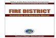 Fire District Accounting and Reporting Manual · Coding of accounts facilitates the classification of data on source documents and the posting of entries in the accounting records