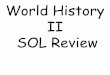 World History II SOL Review - Amherst Education Centeraec.amherst.k12.va.us/sites/default/files/whii-review-Outline-Good_1.pdfOttoman Empire Persia China Mughal India Songhai Empre