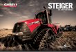 STEIGER - CNH Industrial...2 For 60 years, Case IH Steiger series 4WD tractors have powered successful operations worldwide. Today’s lineup includes five models in 26 configurations