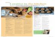 Creative in the kitchen - CNM · 34 RECIPES Become a natural chef in the kitchen, with help from the experts at the College of Naturopathic Medicine. Creative in the kitchen Banana