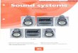 SG 2020, SG tecnici/JBL - Sound Systems Series (SG2020... SG 2020, SG 3030 SG 3030 JBL's first-ever
