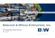 Babcock & Wilcox Enterprises, Inc.s22.q4cdn.com/178702546/files/doc_presentations/2018/04/... · 2018-04-18 · DESCRIPTION. DRIVERS. Award . Size. Global demand for power generation