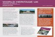 WORLD HERITAGE UKApr 11, 2016  · WORLD HERITAGE UK NEWSLETTER Issue 1 Spring 2016 The story so far… World Heritage UK was granted the status of Charitable Incorporated Organisation