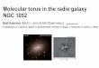 Molecular torus in the radio galaxy NGC 1052alma.kasi.re.kr/almakasi2017/talk/day2ex/5SKameno.pdf · radio jet and an encroaching molecular gas can produce a Fig.3.—Schematic diagram