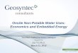 Onsite Non-Potable Water Uses: Economics and Embedded …...Zita L.T. Yu, J.R. DeShazo, Michael K. Stenstrom, Yoram Cohen, 2015.Cost-Benefit Analysis of Onsite Residential Graywater