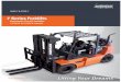 Pneumatic Tire LP Forklifts · 6 cylinder LP Engine. Driven by an Electronic Control Unit (ECU) that intergrates and coordinates all critical functions including: governor, variable