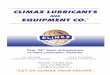 CLIMAXpartpetrokala.ir/wp-content/uploads/2018/07/Climax... · 2018-07-01 · CLIMAX LUBRICANT RECOMMENDATION CHART (CONTINUED) * The following recommendation chart is based on line