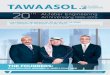 tawasol january SCOPY - JEC · 2018-05-31 · Qatargas, RasGas and QASCO. A major milestone for the company, according to Amr, was winning the Qatar Chemical Company Ltd (Q-Chem)