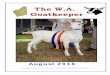 The W.A. Goatkeeper - Dairy Goat Society of … - August 2016.pdfest to other goat enthusiasts or would like to see a particular topic covered in future issues please do not hesitate