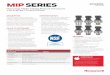 MIP SERIES - sensing.honeywell.com · range. Includes all errors due to offset, full scale span, pressure non-linearity, pressure hysteresis, pressure non-repeatability, thermal effect