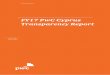 FY17 PwC Cyprus Transparency Report Dervis Street, CY-1066 Nicosia, Cyprus. PwC Cyprus has offices in