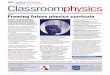 ClassroomphysicsClassroomphysics l September 2018 3 News Teacher CPD We have programmes of stimulating physics CPD wherever you are in the UK and Ireland, whatever your teaching specialism,