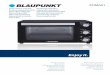 EOM601 - Blaupunkt · 2018-12-18 · Cuptor electric Elektrinė orkait ... Do not place the oven directly under an electric socket. Do not place the power cord above the oven. The