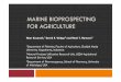 MARINE BIOPROSPECTING FOR AGRICULTURE - :: FAPERTA UGMfaperta.ugm.ac.id/download/publikasi_dosen/MARINE... · 2011-11-22 · MARINE BIOPROSPECTING FOR AGRICULTURE NoerKasanah,1David