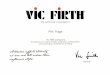 Vic Firth Certificate - Philip Page · This certificate is awarded to: Phil Page Vic Firth Company Recognizes your musical integrity, dedication, professionalism, and outstanding