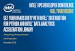 Zhang Zhang, Victoriya Fedotova Intel Corporation November ... · Lab 2: Linear Regression Learning objectives: Understand the 2 regression algorithms currently available in DAAL