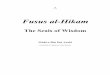 Fusus al-Hikam (The Seals of Wisdom) · Fusus al-Hikam The Seals of Wisdom Muhi-e-Din Ibn Arabi Translated to English by Aisha Bewley . 2 Table of Contents 1) The Seal of Divine Wisdom