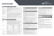 Specifications: Isuzu RC D-Max MY17 (February 2017)australiancar.reviews/_pdfs/Isuzu_D-Max_RC_Specifications_201702.pdf · Manual Isuzu MVL-6N 6-speed manual with high torque capacity