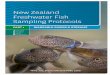New Zealand Freshwater Fish Sampling Protocols · 2 New Zealand Freshwater Fish Sampling Protocols • Part 1 adeable ivers Streams • SCTN 1 NTODUCTN models of fish distribution