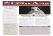 Western ND to undergo special consecration · • Dakota Catholic Action September 2013 CatholiC aCtion DAKOTA The Dakota Catholic Action (0011-5770) is published monthly except July