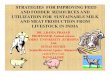 STRATEGIES FOR IMPROVING FEED AND FODDER RESOURCES … · 2017-02-01 · strategies for improving feed and fodder resources and utilization for sustainable milk and meat production