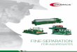 FINE-SEPARATION...Founded by H. William Derrick Jr. in 1951, Derrick® Corporation was created to solve some of the most challenging mechanical separation needs of the Mining Industry