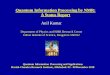 Quantum Information Processing by NMR: A Status …confqic/qipa18/docs/day1/talk-1.pdfAnil Kumar Department of Physics and NMR Research Centre Indian Institute of Science, Bangalore-560012