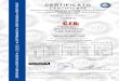 CERTIFICATOCERTIFICATO CERTIFICATE Qualità per la saldatura per fusione dei materiali metallici in accordo alla UNI EN ISO 3834 -2:2006 Quality requirements for fusion welding of