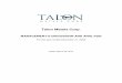 Talon Metals Corp. · targets located in the Sergipe and Alagoas States of Brazil. Talon holds exploration licences for a total area of 91,948 hectares and has applications for exploration