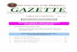 The University of the Philippines GAZETTE · 2014-12-12 · The University of the Philippines GAZETTE VOLUME XL V NUMBER 8 ISSN No. 0115 -7450 TABLE OF CONTENTS Pages i-viii 130 2nd
