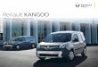 Renault KANGOO · 2019-03-29 · Kangoo Van Dimensions ^Payload equals the Maximum Operating Mass (Gross Vehicle Mass or GVW) less the Kerb Mass, Kerb Mass is the weight of the complete