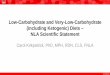 Low-Carbohydrate and Very-Low-Carbohydrate …... Low-Carbohydrate and Very-Low-Carbohydrate (including Ketogenic) Diets – NLA Scientific Statement Carol Kirkpatrick, PhD, MPH, RDN,