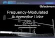Frequency-Modulated Automotive Lidar...Title PowerPoint Presentation Author Ashley Secondini Keywords Public, , , , , , , , , Created Date 6/28/2018 2:13:30 AM