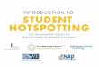 INTRODUCTION TO STUDENT HOTSPOTTING...WHAT IS THE STUDENT HOTSPOTTING The Interprofessional Student Hotspotting Learning Collaborative is an annual program that trains interdisciplinary