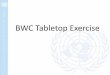 BWC Tabletop ExercisehttpAssets)/226764...Situation 6 •Several patients received in 1 local hospital and 2 healthcare centres/East of Highland •Cough, chest pain, sputum production,