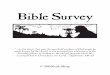 Bible Survey - The Church Of Christ in Zion, Illinois · The Periods of Bible History I. Eternity A. In eternity before time God purposed the salvation of sinful people. - Ephesians