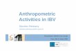 Anthropometric Activities in IBV - TU Delftwear2.io.tudelft.nl/files/Anthropometry_IBV.pdf · 1. Short presentation of the IBV. 2. Anthropometric study of the female population in