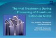 AEC Webinar Presentation 2010 September 14 Alcoa Technical … · 2018-04-03 · Strengthened by precipitation of Mg2Si Higher levels of Mg2Si lead to higher strength Fe impurities