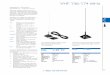 VHF 136-174 MHz · 1 800 ANTENNA. 63. VHF 136-174 MHz. Complete LA “ball” mount field tunable antenna and mounting kit, 144-174 MHz. Black coil, chrome whip. Complete LA “ball”