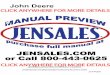John Deere 4020 Tractor Parts Manual · 2017-11-06 · john deere model: 4020 sin 0-200,999 this is a manual produced by jensales inc. without the authorization of john deere or it's