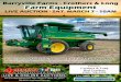 Barryville Farms - Crothers & Long Farm Equipment · • Degelman Hydraulic Rock Picker RP7200, with Hydraulic Tongue • J&M 750 Grain Cart, 30.5 LR32, with Roll Tarp Trucks/Trailers/Grain