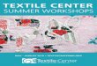 SUMMER WORKSHOPS - Textile Center · ORIGAMI SHIBORI Fridays, May 3 & 10, 10 am–4 pm Patricia Freiert $210 ... Join our master guest artists from Bhuj, in the Kutch district in