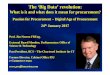 The ‘Big Data’ revolution - CIPS and Events... · 2017-01-26 · The ‘Big Data’ revolution: What is it and what does it mean for procurement? Passion for Procurement – Digital