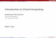 Introduction to Cloud Computing - web2.qatar.cmu.edumsakr/15319-s10/lectures/lecture12.pdf15-319 Introduction to Cloud Computing Spring 2010 ... Network File System (NFS). Carnegie