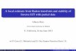 A local estimate from Radon transform and stability of Inverse EIT with partial …stefanop/gunther60/slides/alberto... · 2012-06-23 · A local estimate from Radon transform and