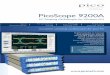 PicoScope 9000 Series - Pico Technology · The PicoScope 9200A scopes support up to four simultaneous mathematical combinations and functional transformations of acquired waveforms