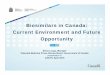 Biosimilars in Canada: Current Environment and Future ... · Biosimilars in Canada: Current Environment and Future Opportunity Elena Lungu, Manager Patented Medicine Prices Review