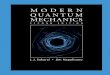 MODERN QUANTUM MECHANICSdl.booktolearn.com/ebooks2/science/physics/9781108422413...Modern Quantum Mechanics Second Edition Modern Quantum Mechanics is a classical graduate level textbook,